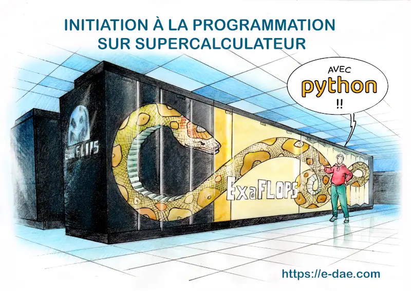 image supercalculateur avec python