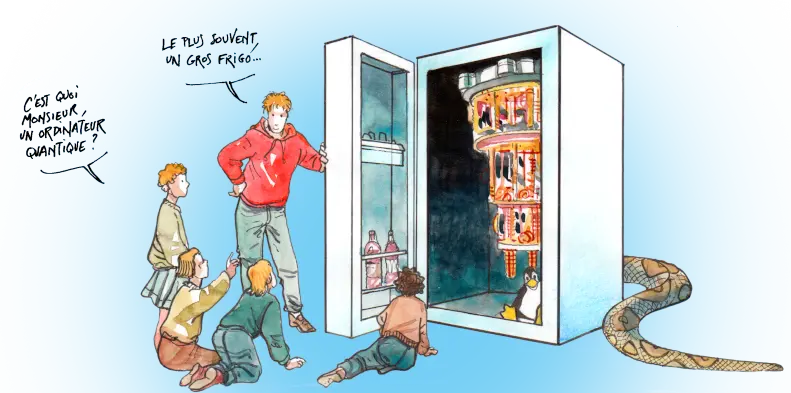 ordinateur quantique dans un frigo